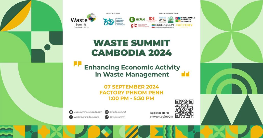 Bong'S Design At The Cambodia Waste Summit 2024 1 Cambodia Waste Summit 2024