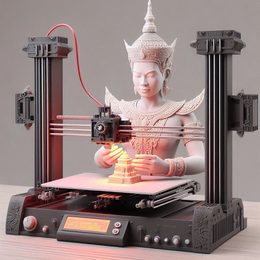 ***Hiring*** 3D Printer Operator 1 3D Printer Operator With Khmer Influence