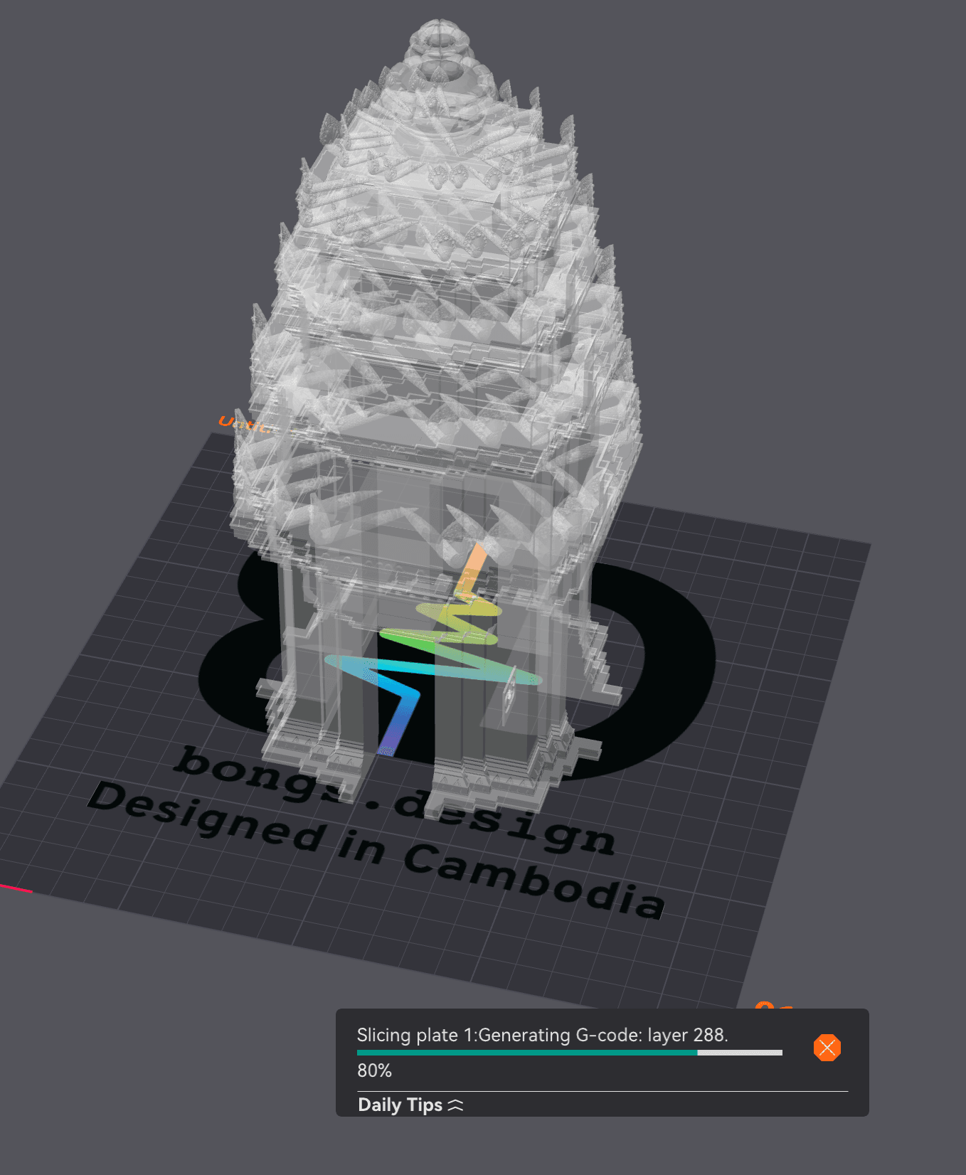 Bongs.design 3D Independence Monument