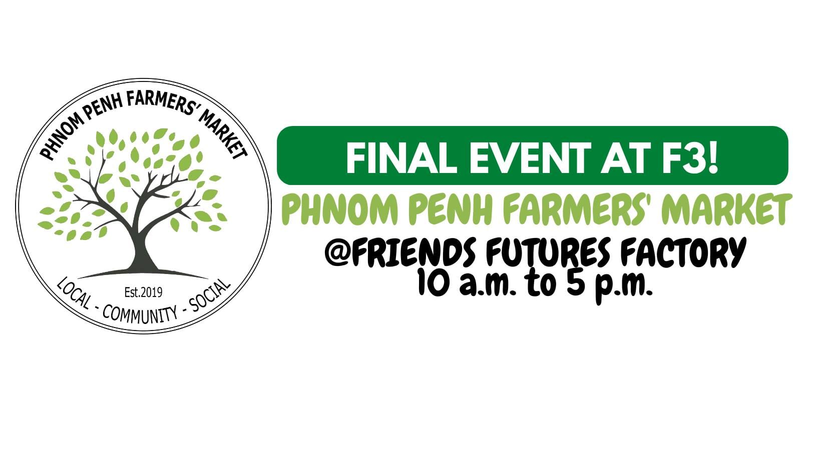 Phnom Penh Farmers Market At F3: Join Bong’s Design On July 6Th 1 Phnom Penh Farmers Market Bongs Design