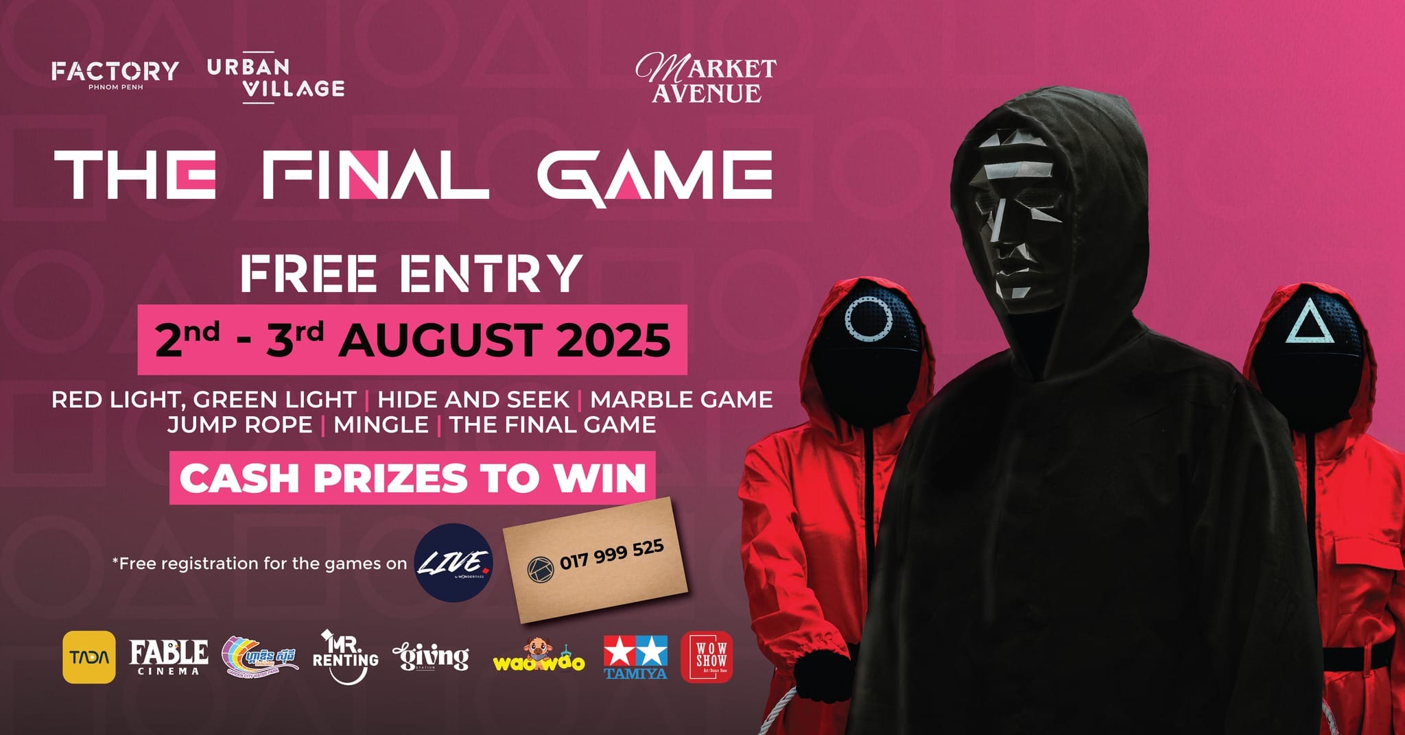 Market Avenue: The Final Game — Bong’s Design Joins The Squid-Inspired Challenge! 1 Factory Thefinalgame