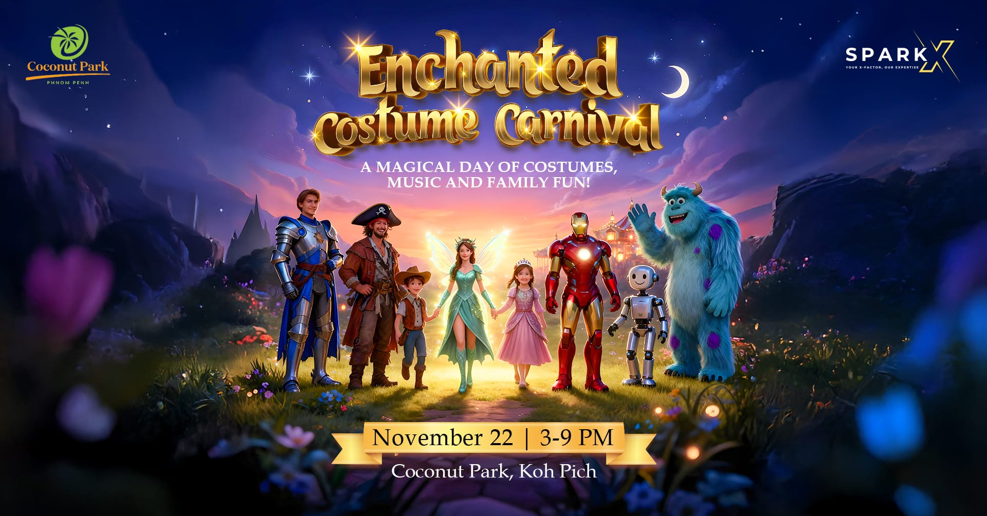 Coconut Park Costume Event