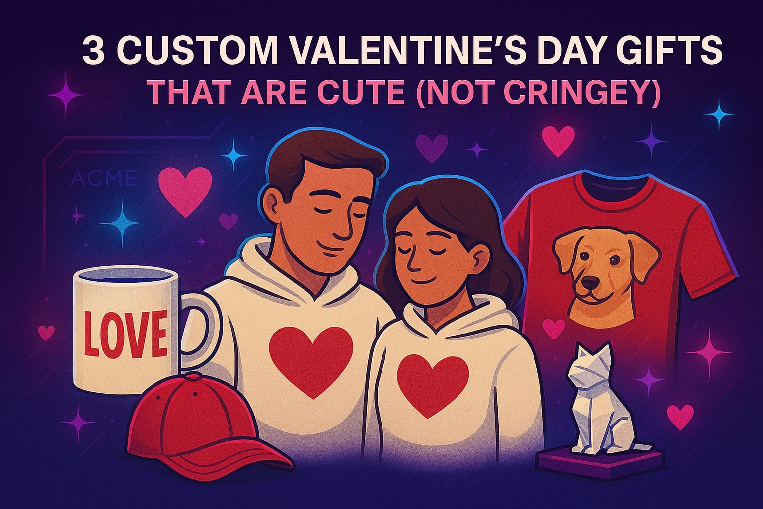 3 Custom Valentines Day Gifts That Are Cute Not Cringey
